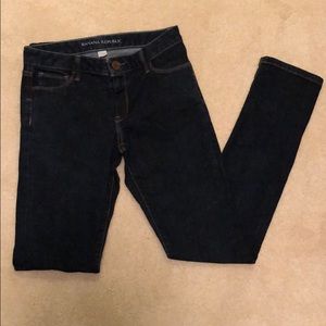 Banana Republic skinny jeans (dark denim)